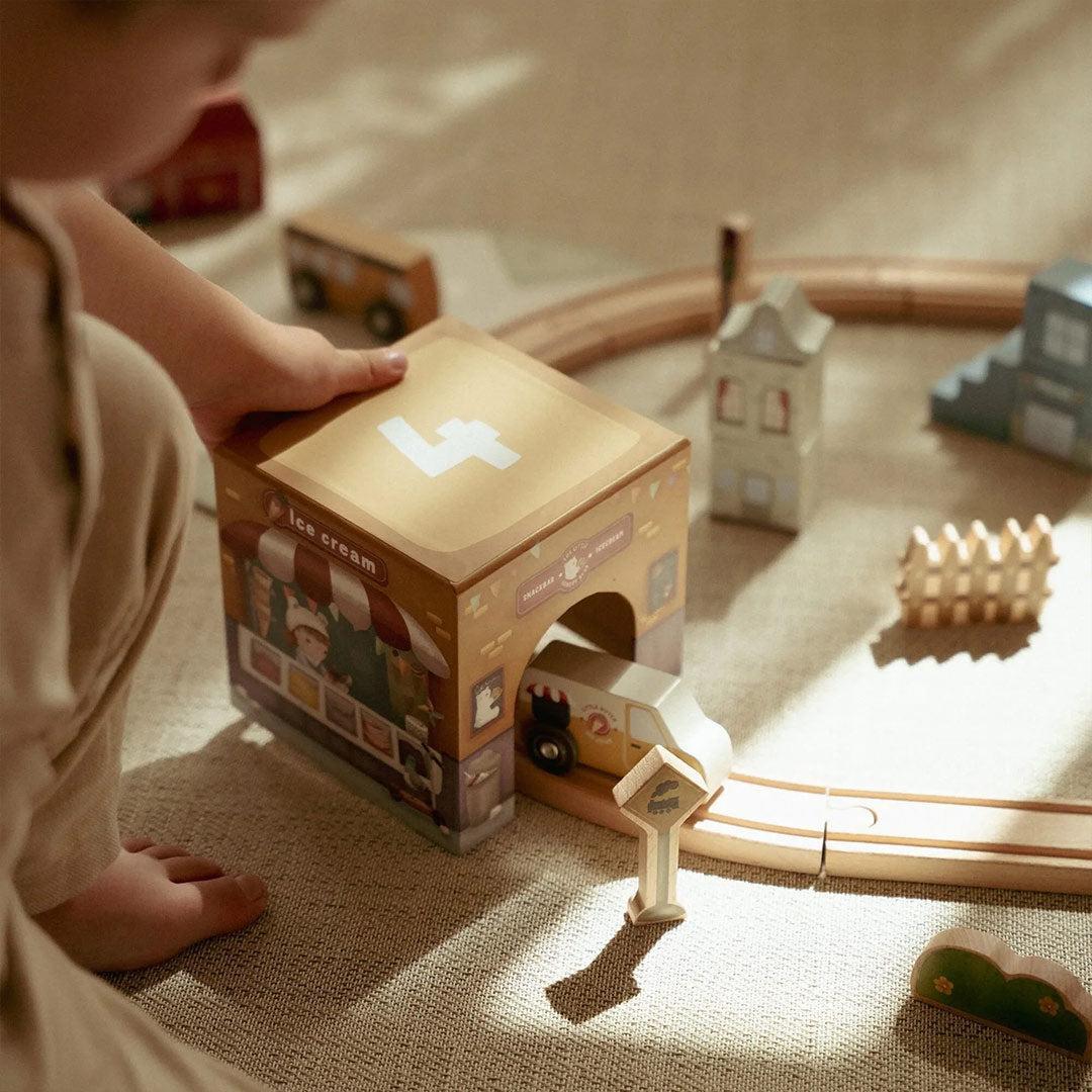 Little Dutch Stacking Blocks with Cars - Image 3