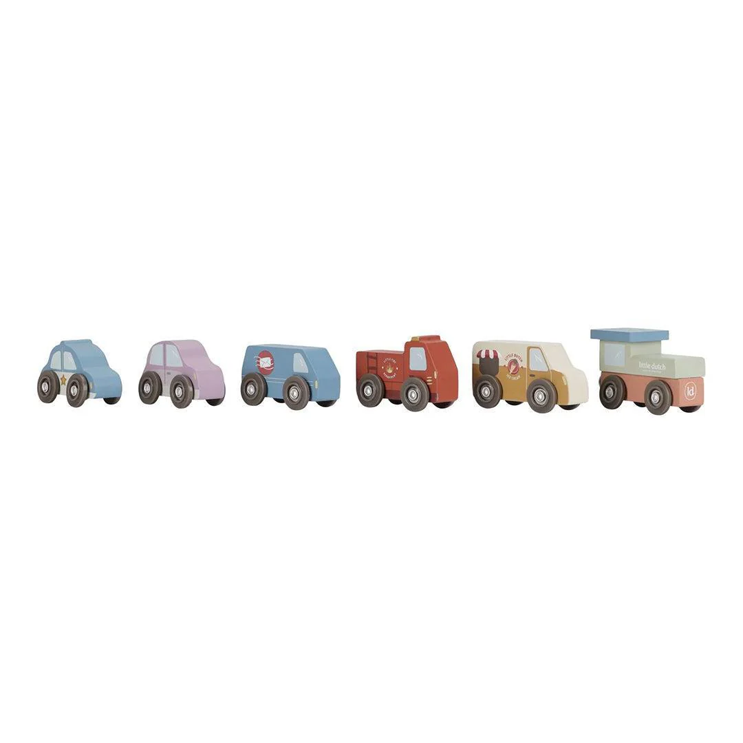 Little Dutch Stacking Blocks with Cars - Image 8