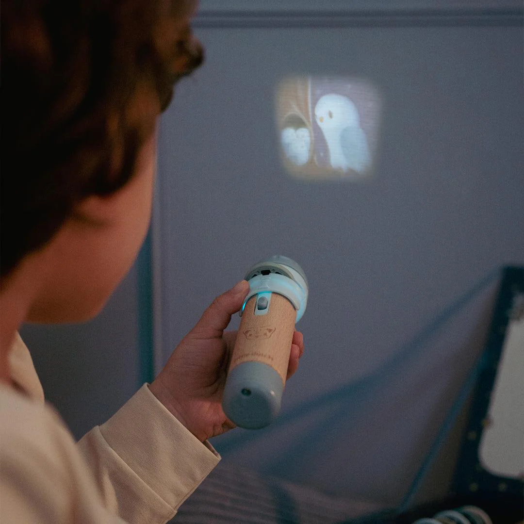 Little Dutch Stories Projector Torch - Blue - Image 2
