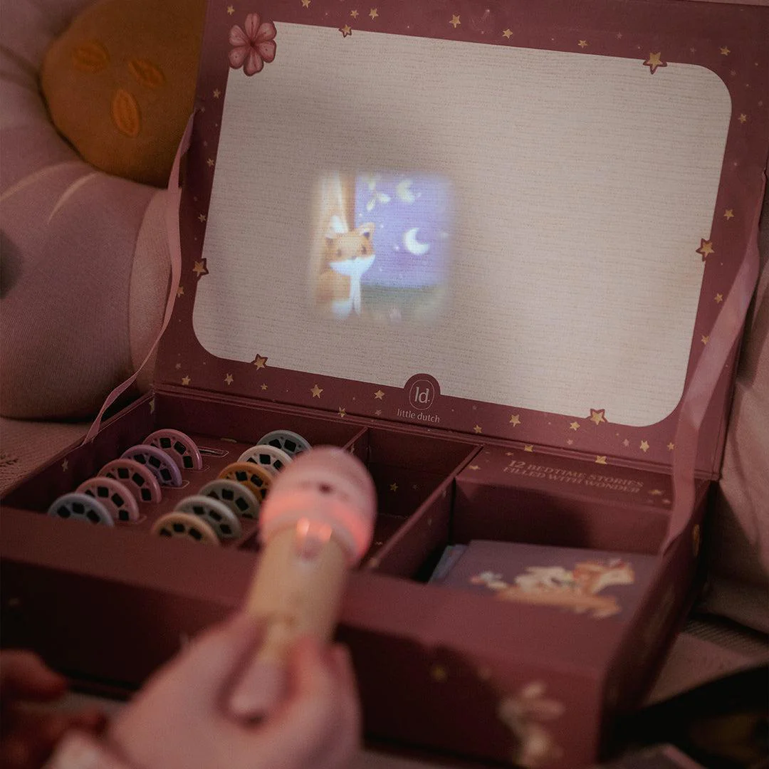 Little Dutch Stories Projector Torch - Pink - Image 5