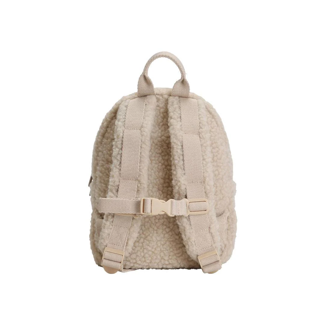 Little Dutch Teddy Backpack - Sand - Image 6