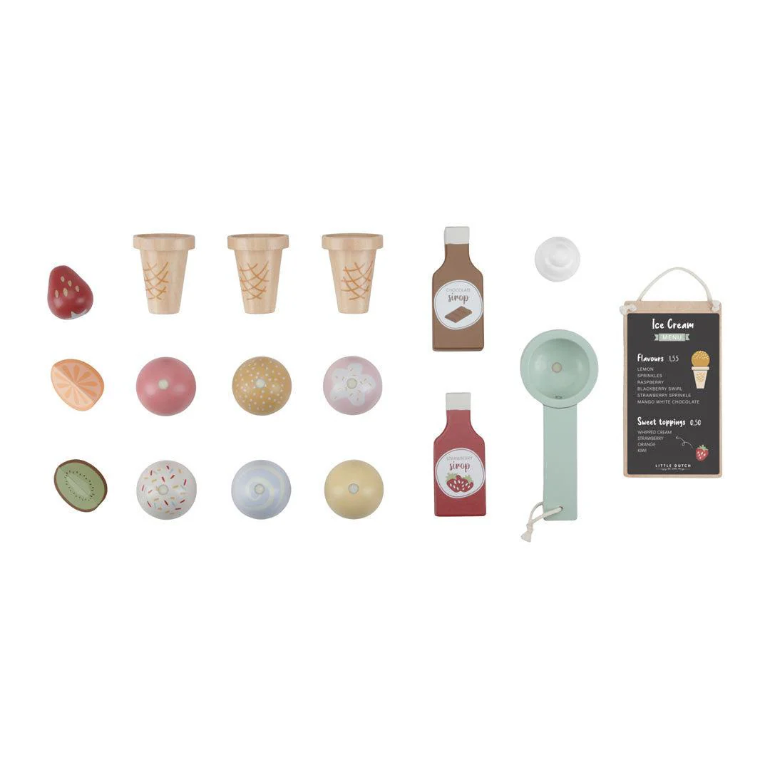 Little Dutch Toy Ice Cream Shop - Image 7