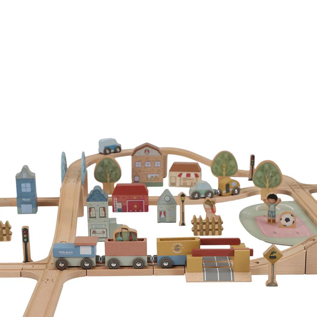 Little Dutch Train Track Set XL - Image 6