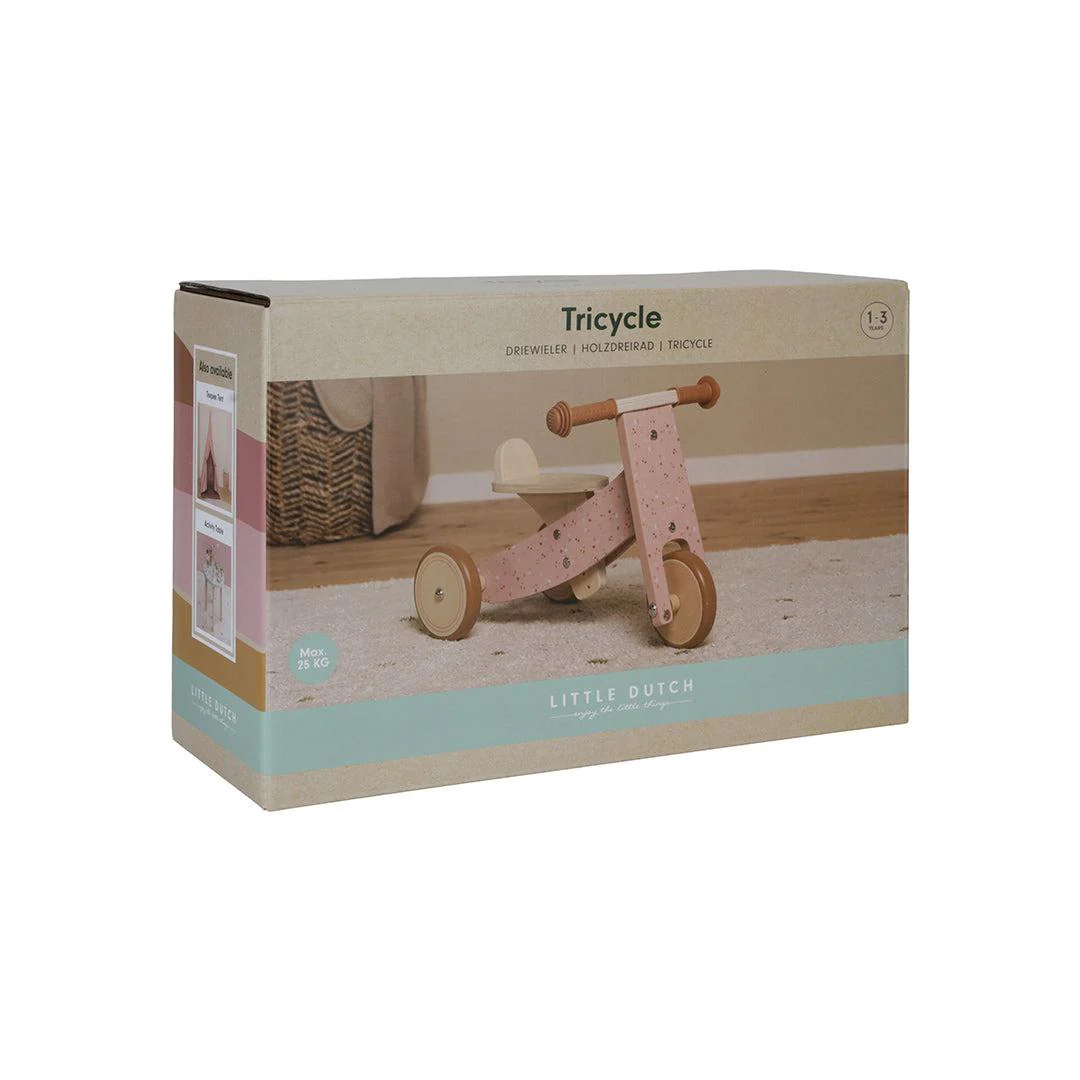 Little Dutch Tricycle - Pink - Image 8