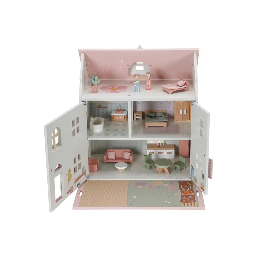 Little Dutch Wooden Dollhouse - Pink - Image 10