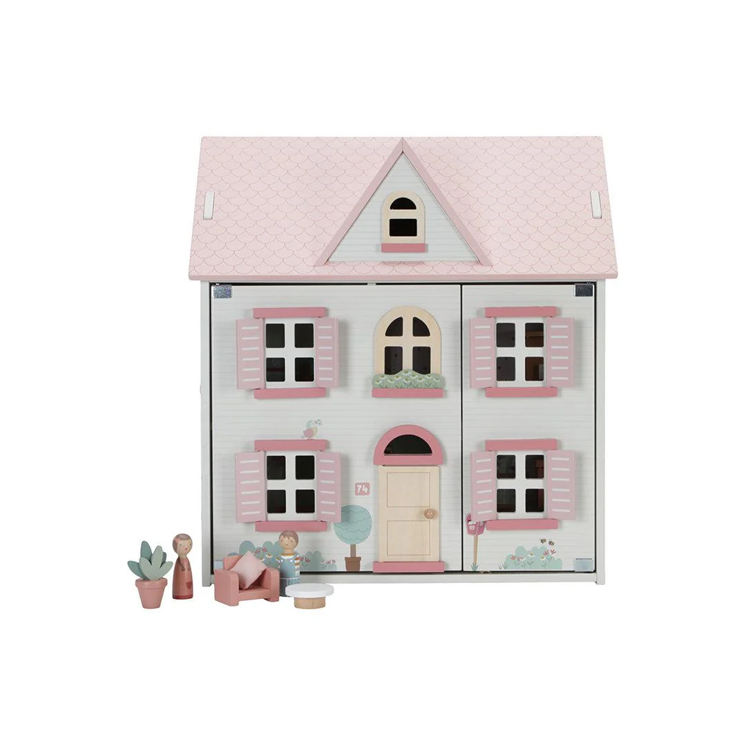Little Dutch Wooden Dollhouse - Pink - Image 6
