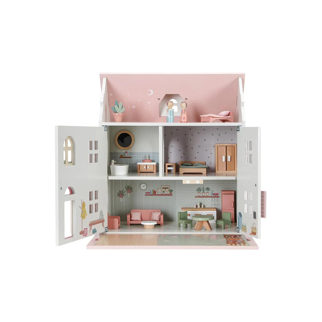 Little Dutch Wooden Dollhouse - Pink - Image 7