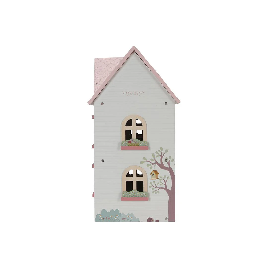 Little Dutch Wooden Dollhouse - Pink - Image 9