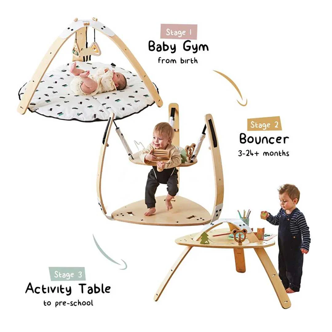 Little Hoppa 3 in 1 Bundle - Rainbow Rain