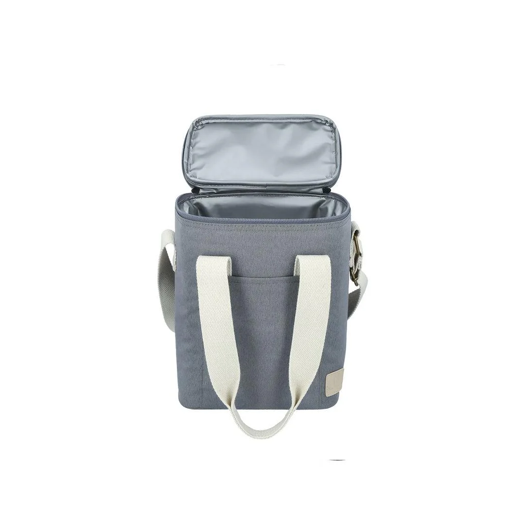 Lola&Lykke Breast Pump Carry & Cooler Bag - Grey - Image 2
