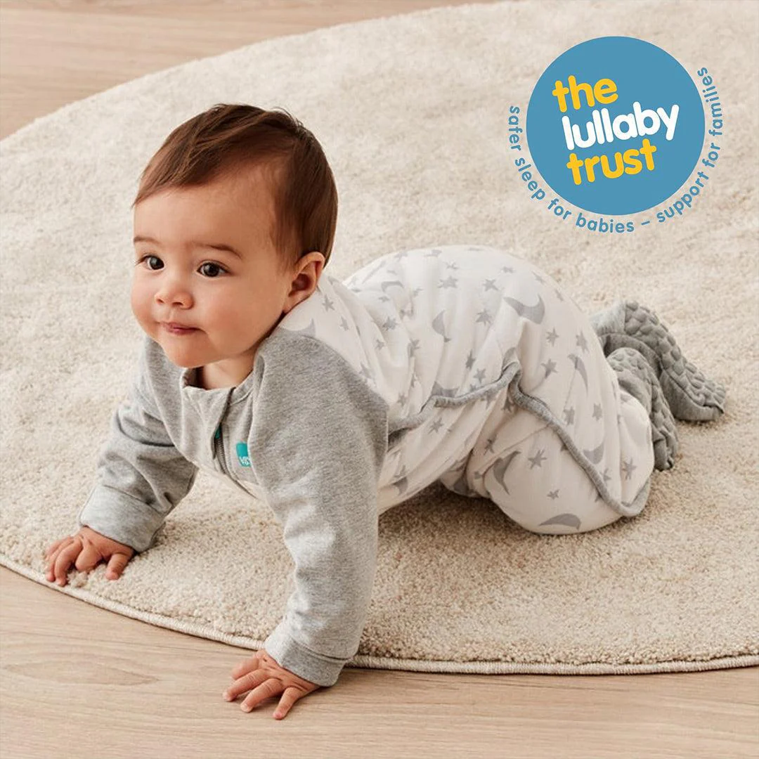 Love to Dream Sleep Suit (2.5 Tog) - Moonlight White - Image 7