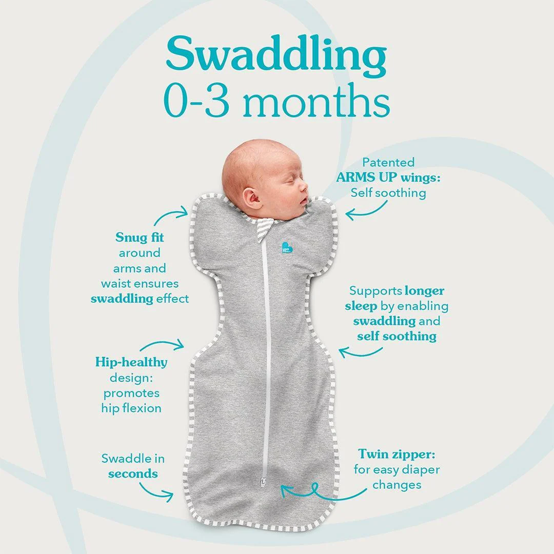 Love to Dream Swaddle Up (2.5 Tog) - Storm Blue - Image 2