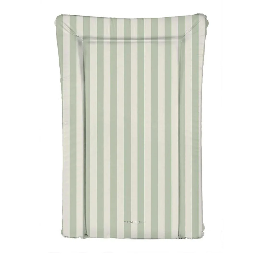 Mama Shack Changing Mat - Candy Stripe - Sage