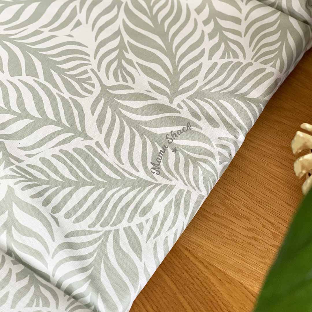 Mama Shack Changing Mat - Linear Leaf / Sage - Image 3