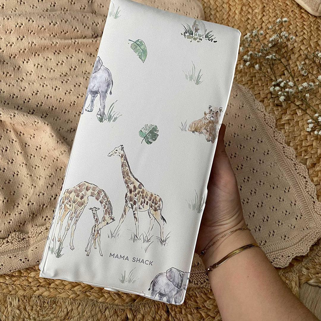 Mama Shack Foldable Travel Changing Mat - Sweet Safari - Image 3