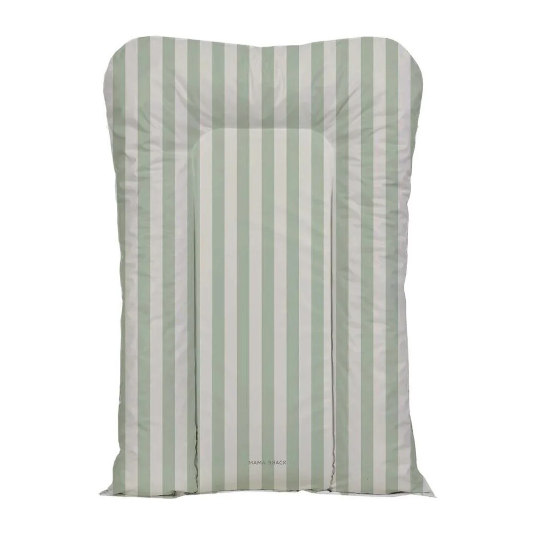 Mama Shack Nest Changing Mat - Candy Stripe - Sage