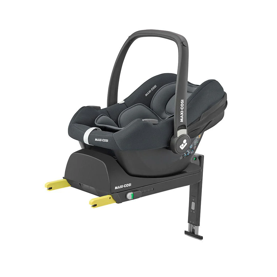 Maxi-Cosi CabrioFix i-Size Car Seat + Base - Essential Graphite