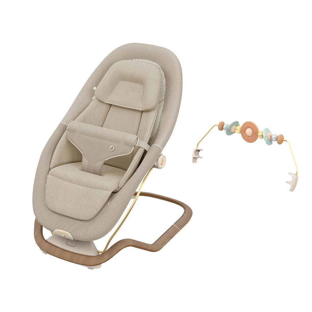 Maxi-Cosi Dove Pro Baby Bouncer - Elegance Beige - Image 11