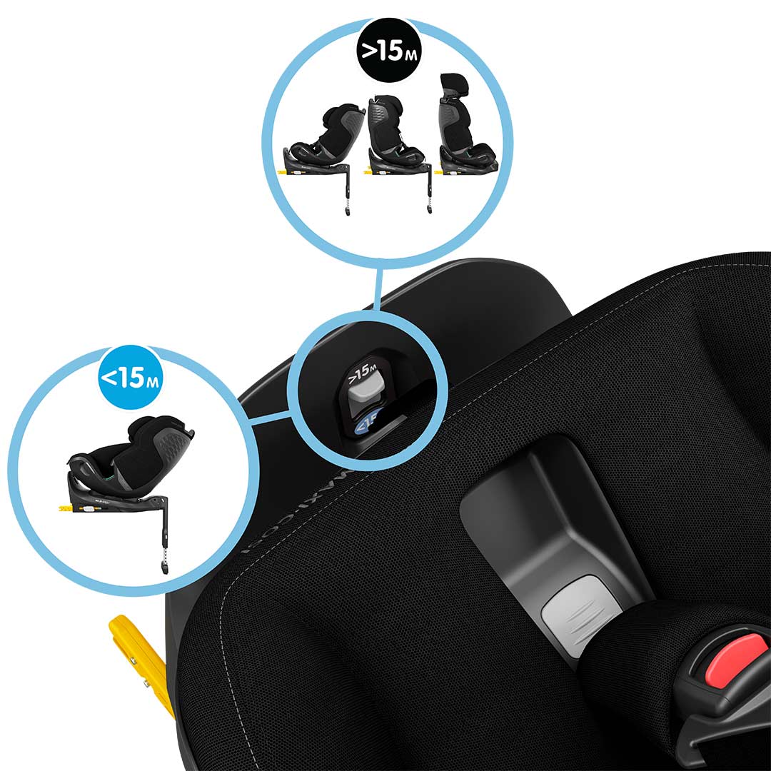 Maxi-Cosi Emerald 360 Pro Car Seat - Authentic Black - Image 12