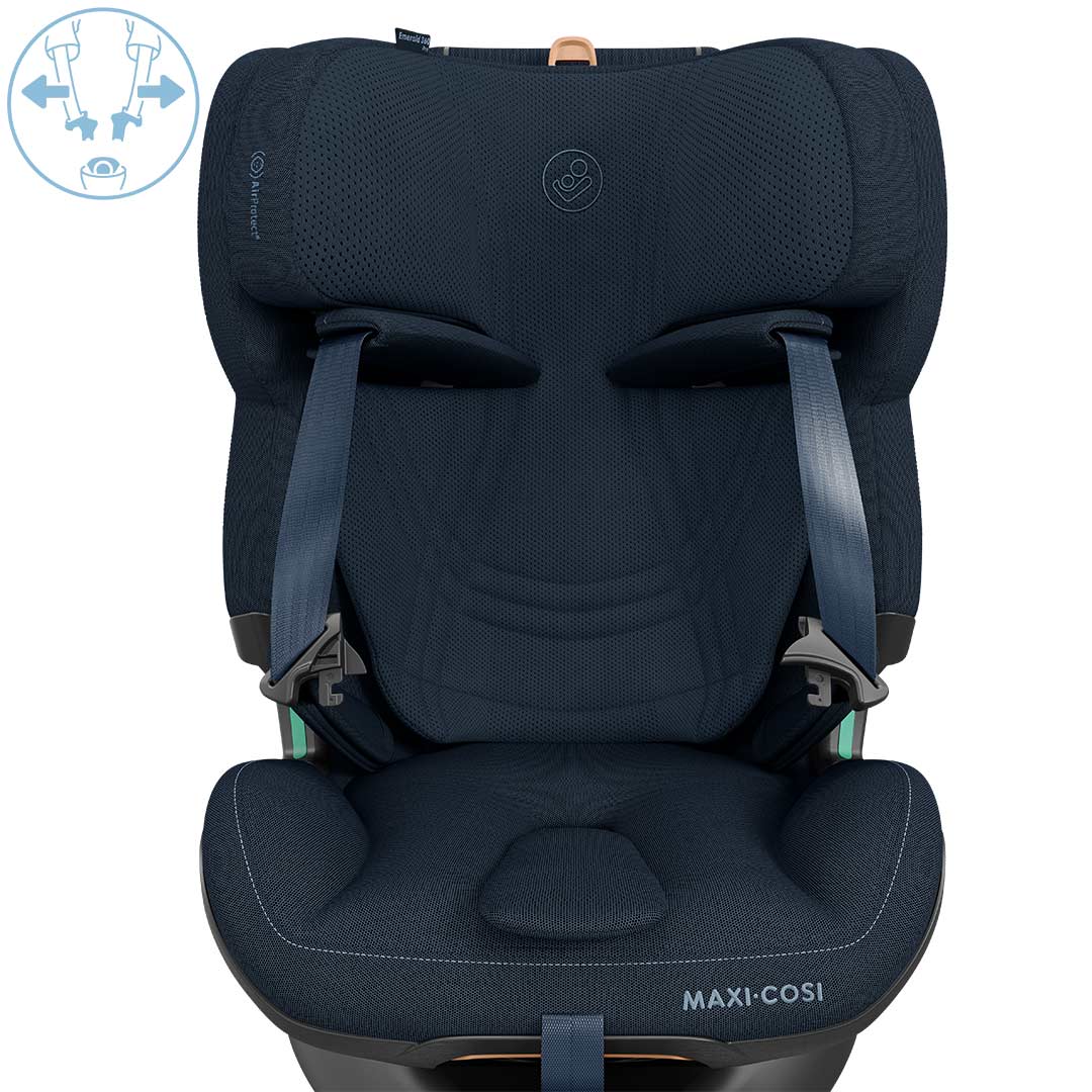 Maxi-Cosi Emerald 360 Pro Car Seat - Authentic Blue - Image 10