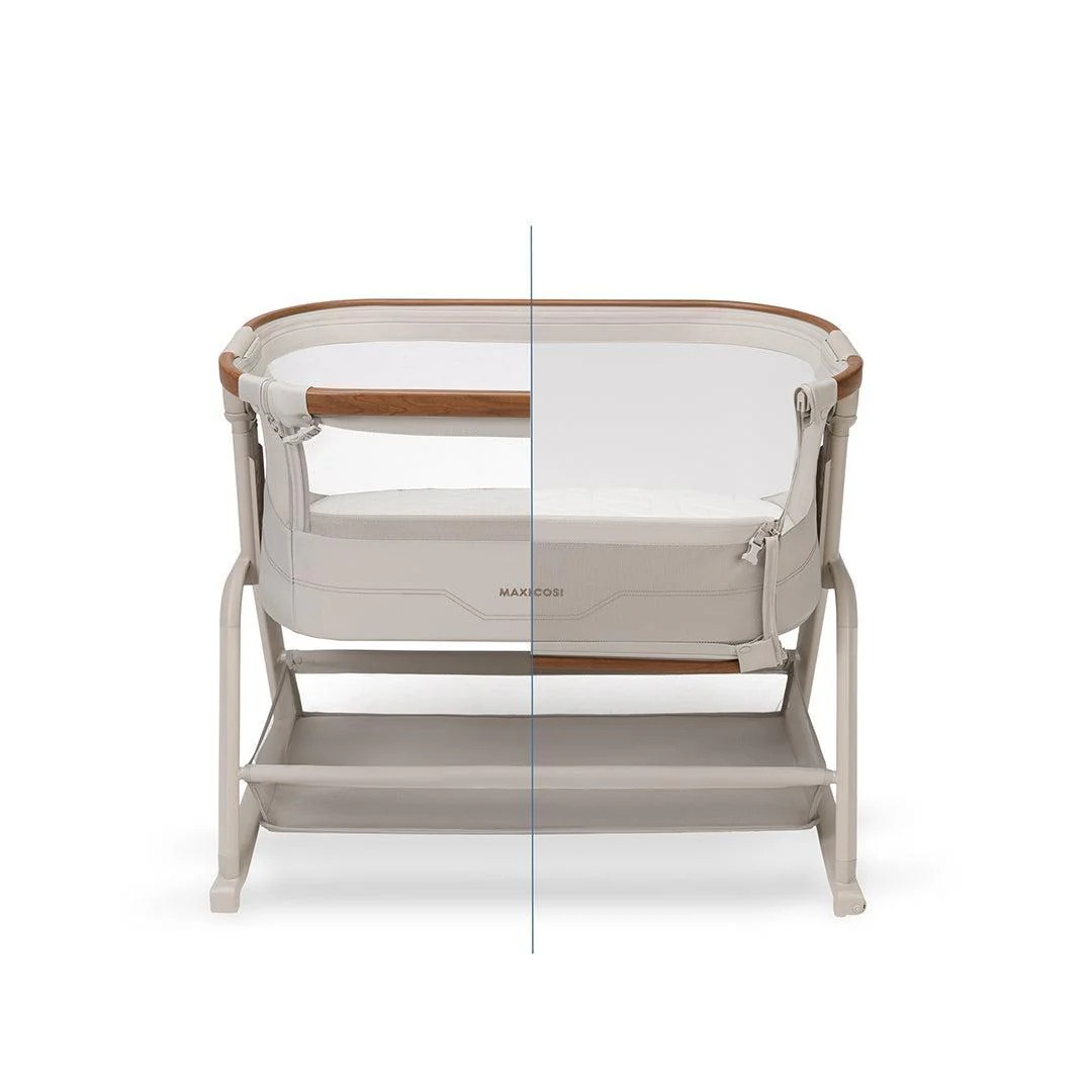 Maxi-Cosi Iora Plus Bedside Crib - Elegance Beige - Image 9