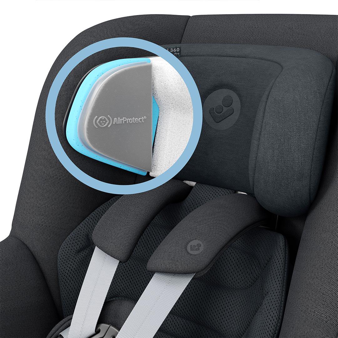 Maxi-Cosi Pearl 360 Pro Car Seat - Authentic Graphite 2 - Image 11
