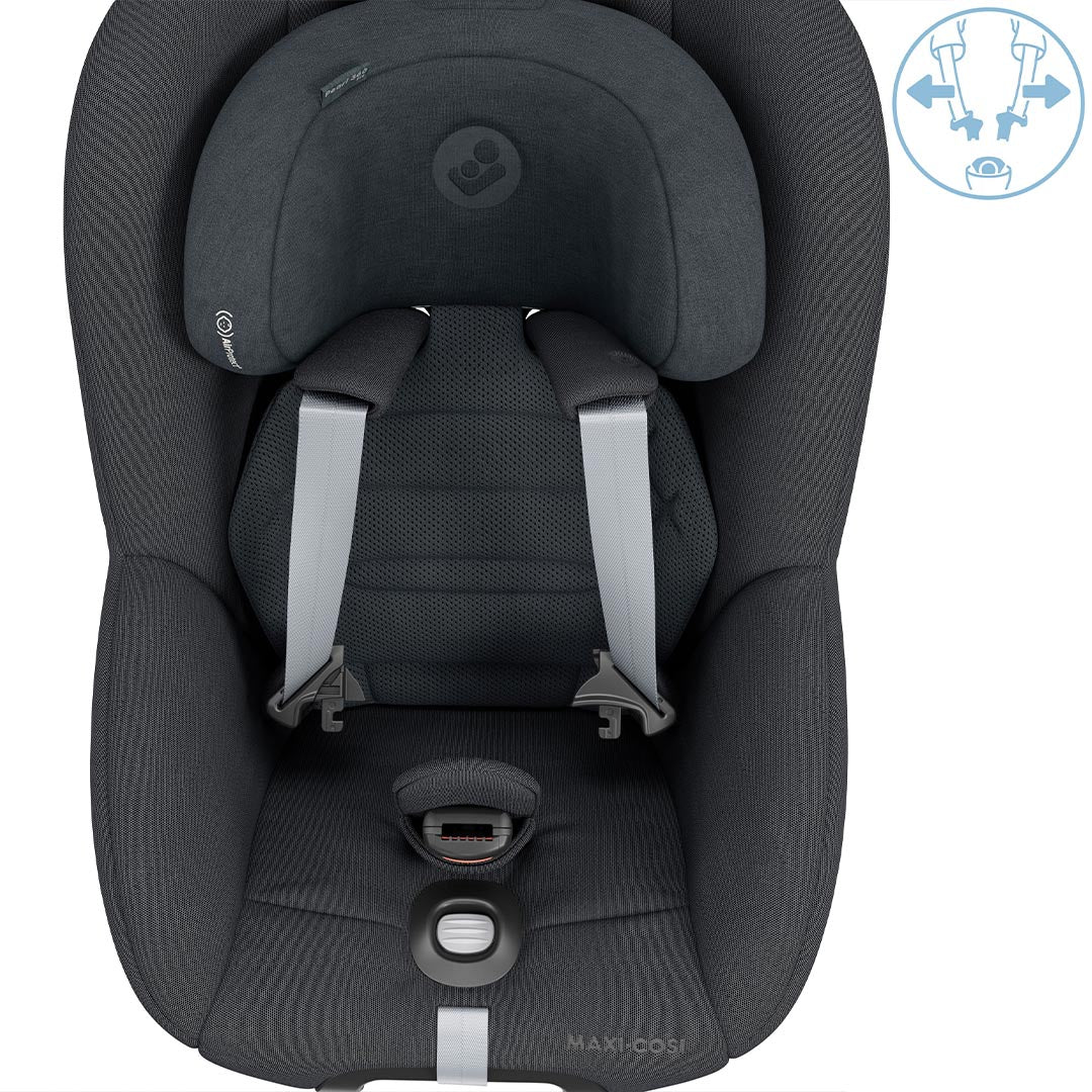 Maxi-Cosi Pearl 360 Pro Car Seat - Authentic Graphite 2 - Image 12