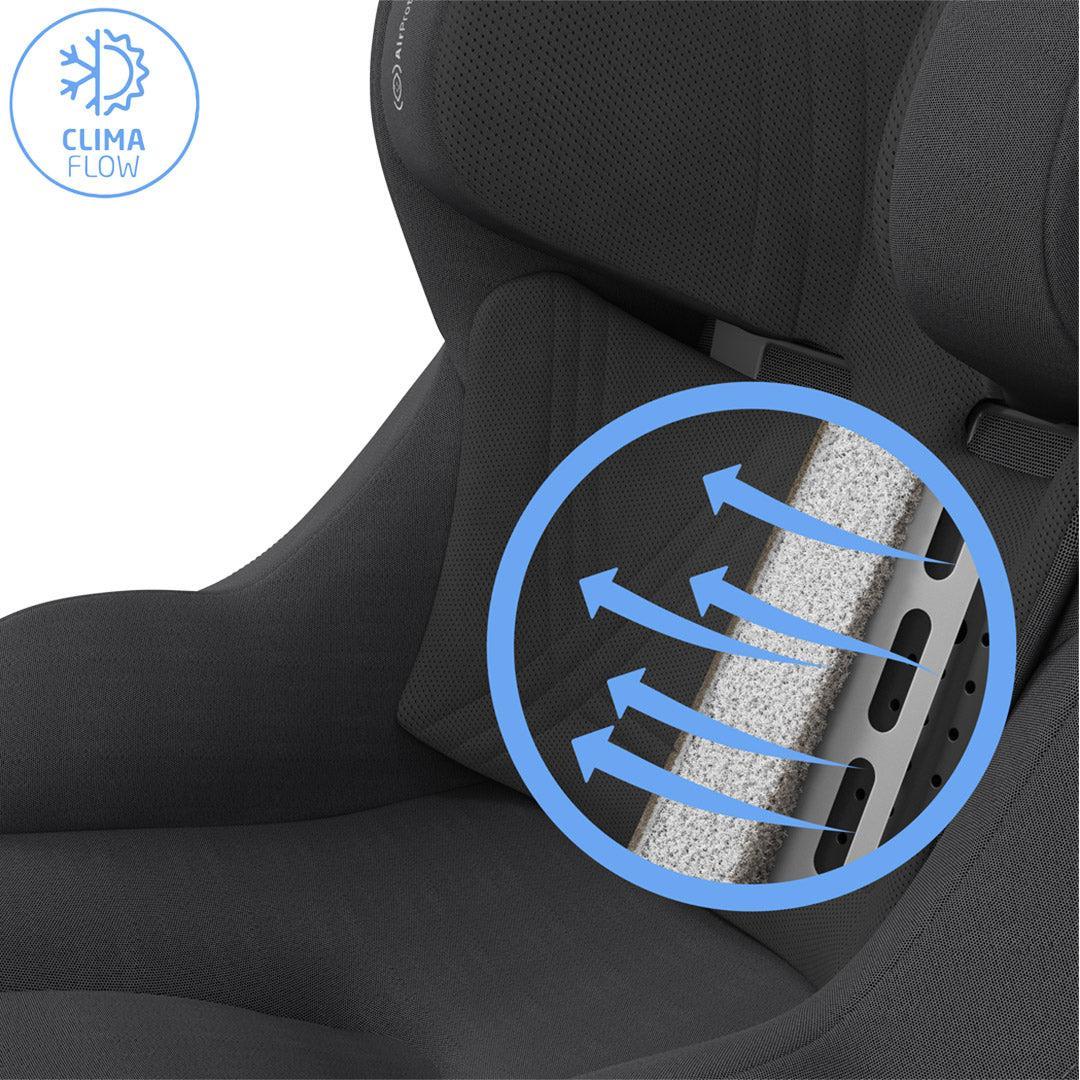 Maxi-Cosi Pearl Slide Pro Car Seat - Authentic Black - Image 9