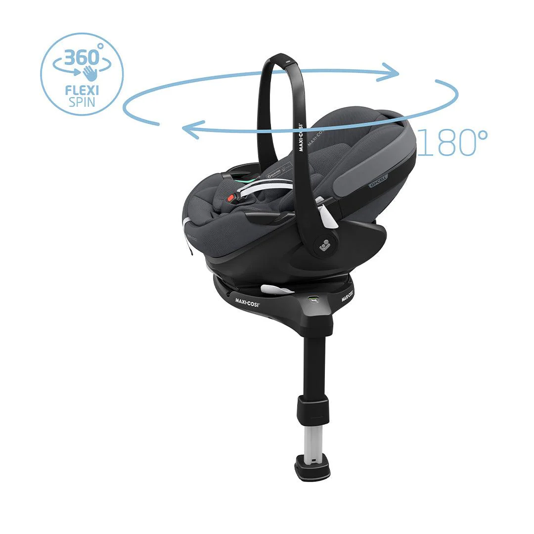 Maxi-Cosi Pebble 360 Pro 2 Car Seat - Twillic Graphite - Image 5