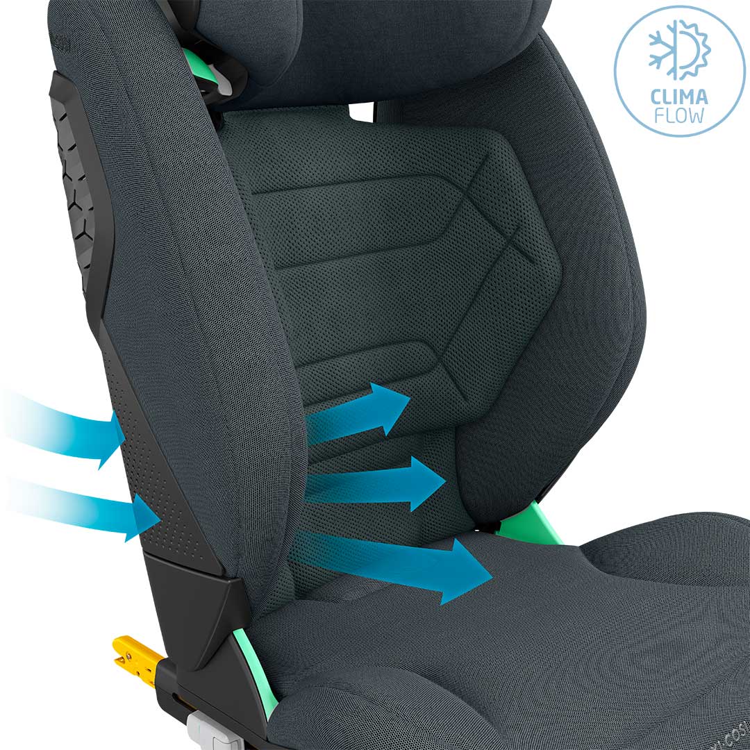 Maxi-Cosi Rodifix Pro2 i-Size Car Seat - Authentic Graphite 2 - Image 5