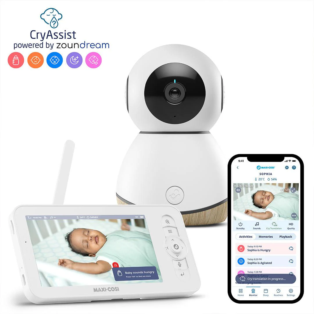 Maxi-Cosi See Baby Monitor Pro - White/ Natural - Image 14