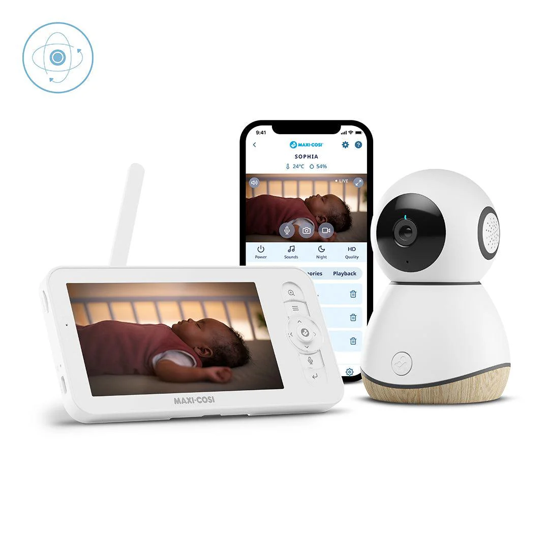 Maxi-Cosi See Baby Monitor Pro - White/ Natural - Image 17