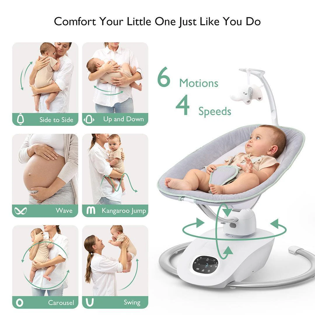 Momcozy 3D MotionElectric Baby Swing - Image 5