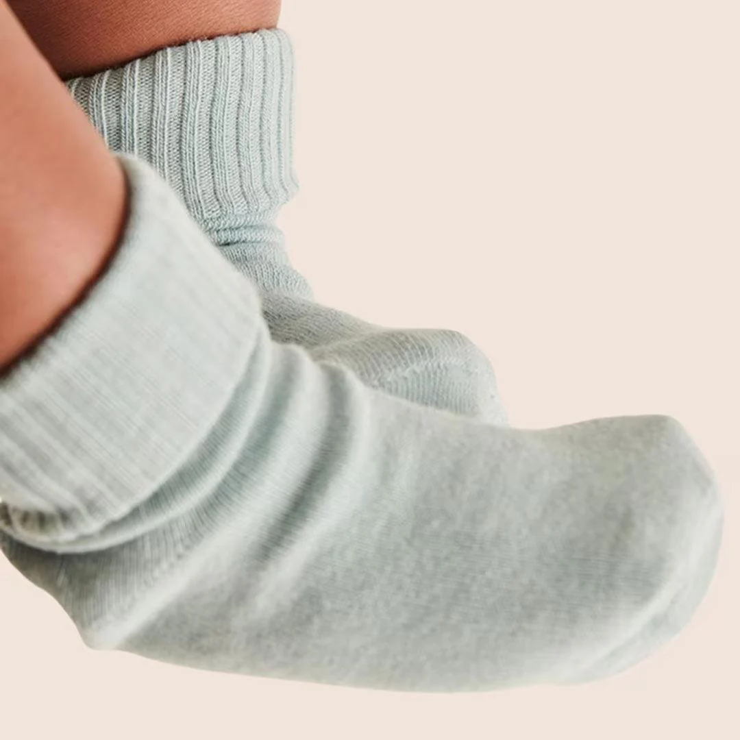 MORI 5pk Ribbed Socks - Blue - Image 2
