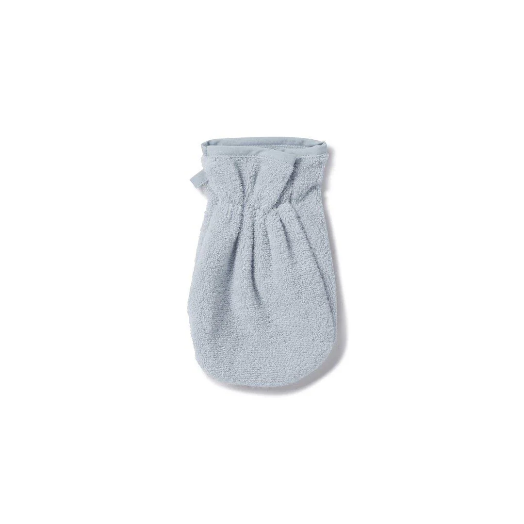 MORI Bath-Time Towel Mitt - Blue