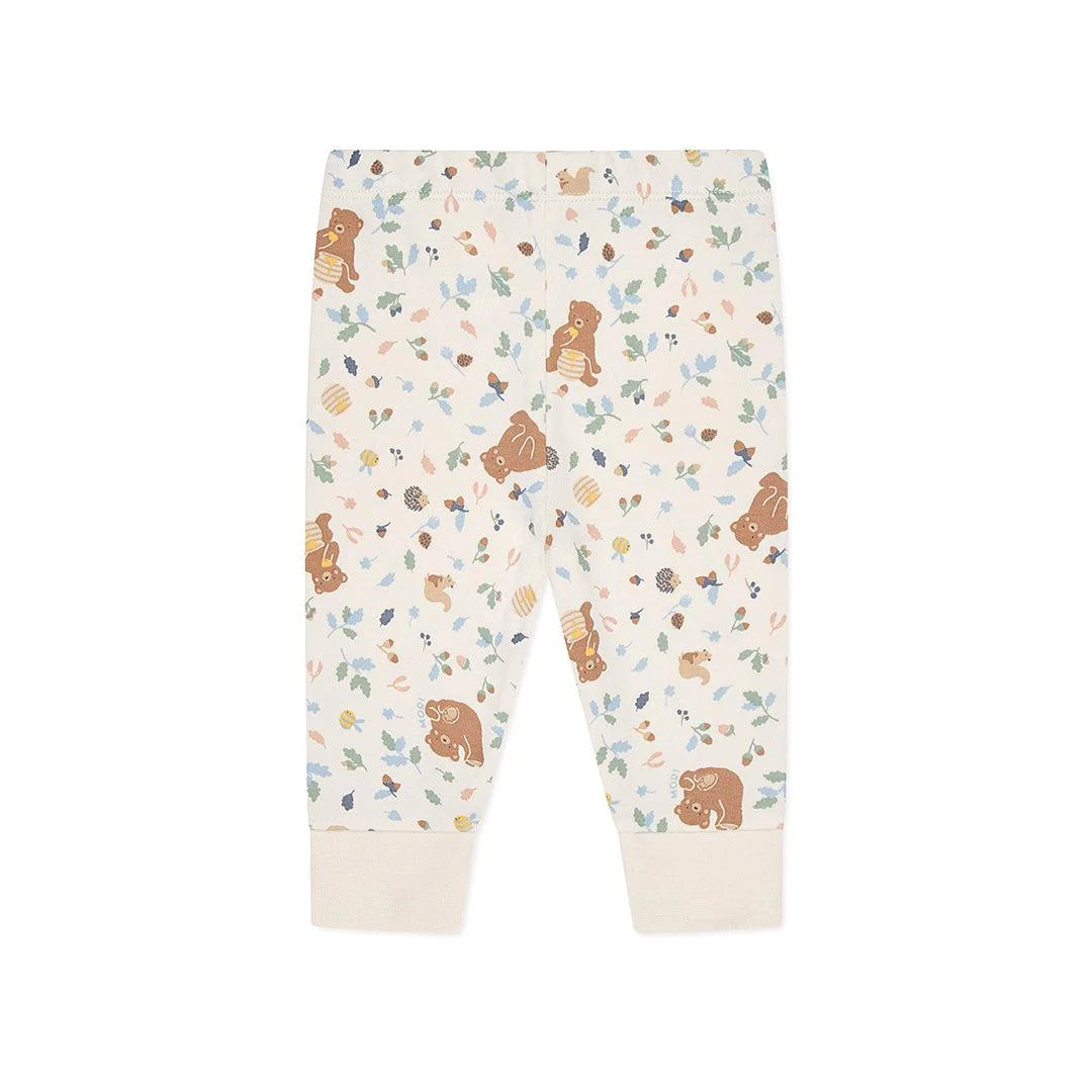 MORI Bear Print Pyjamas - Honey Bear Print - Image 7
