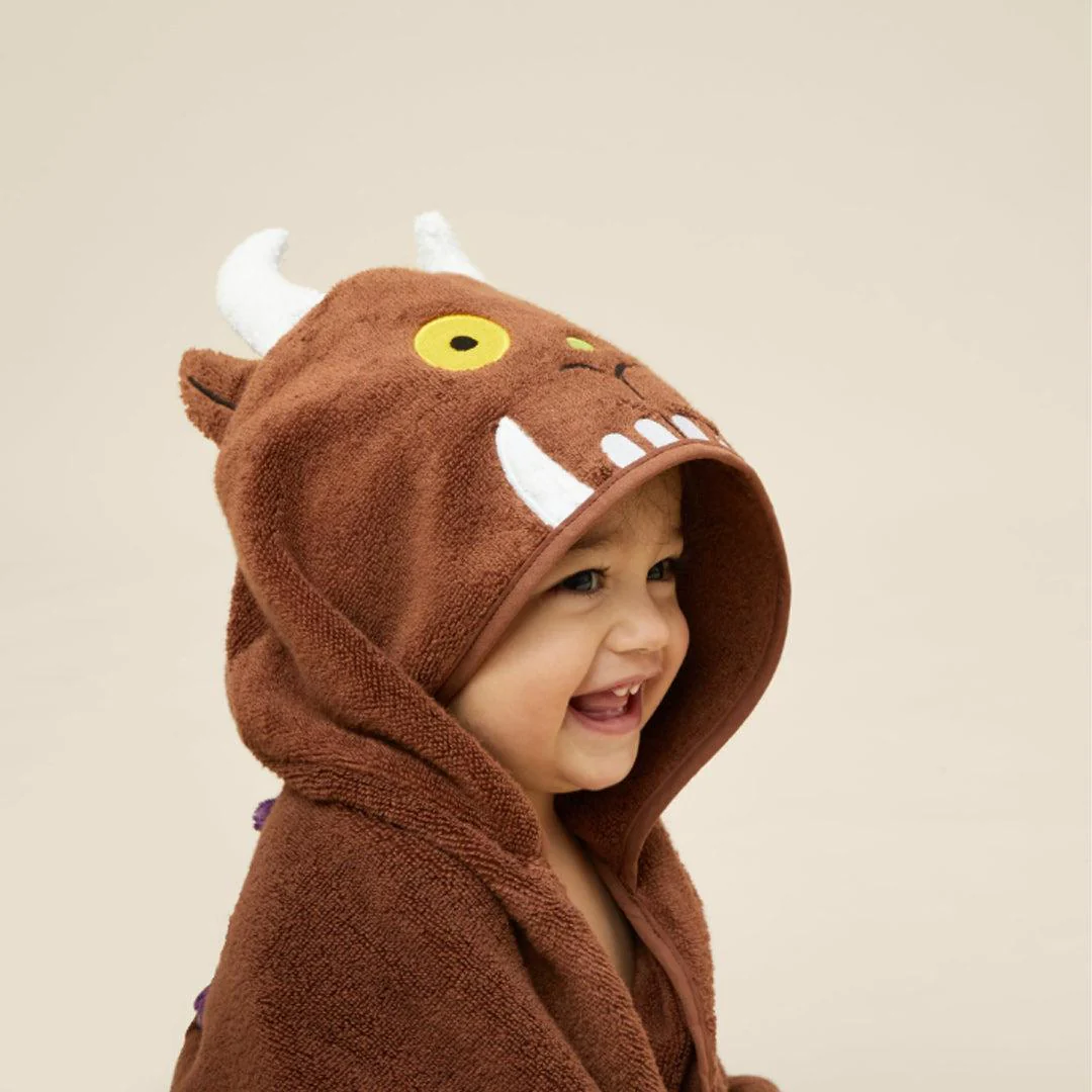 MORI Gruffalo Hooded Toddler Towel - The Gruffalo - Image 2
