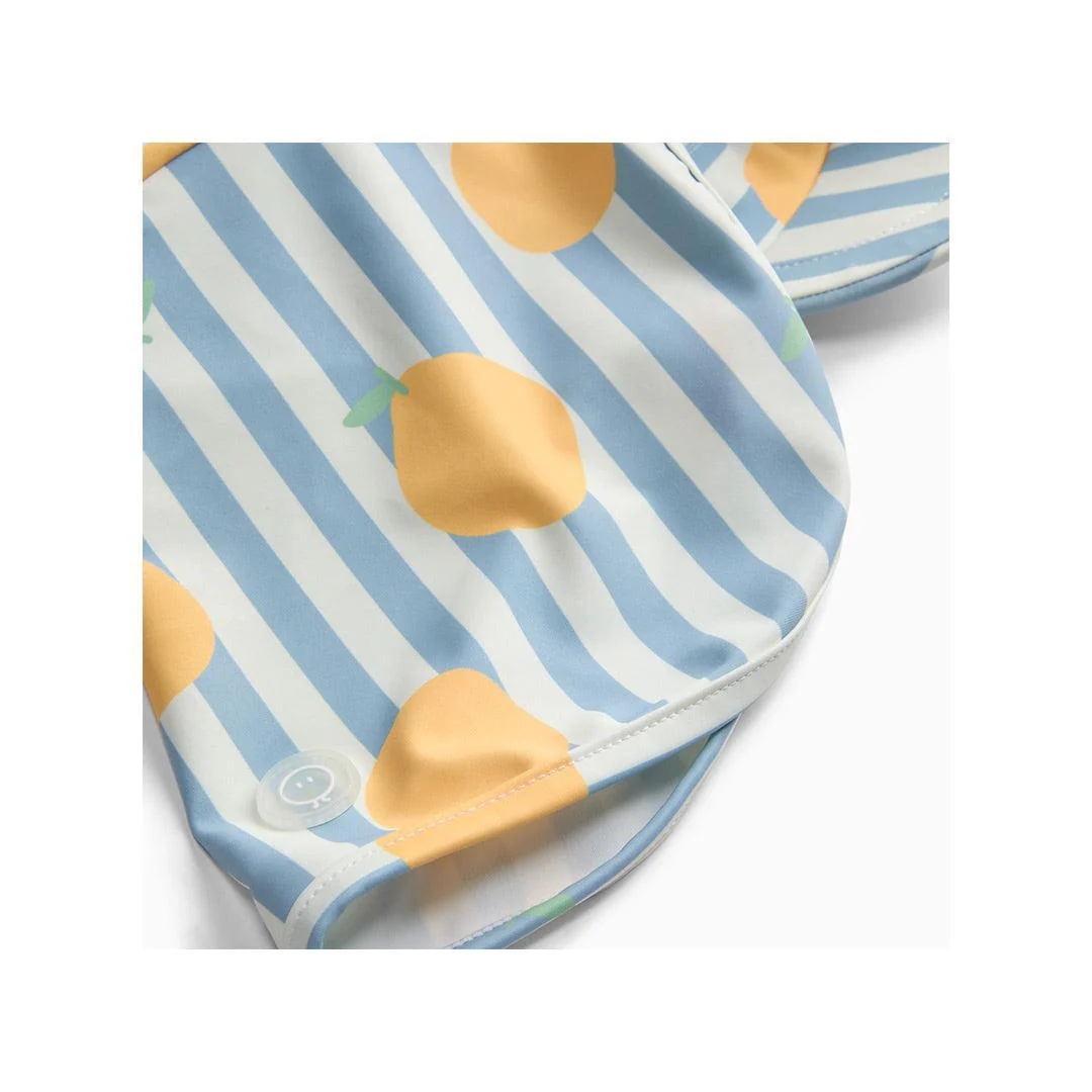 MORI Sunsafe Swim Hat - Lemon & Blue - Image 2