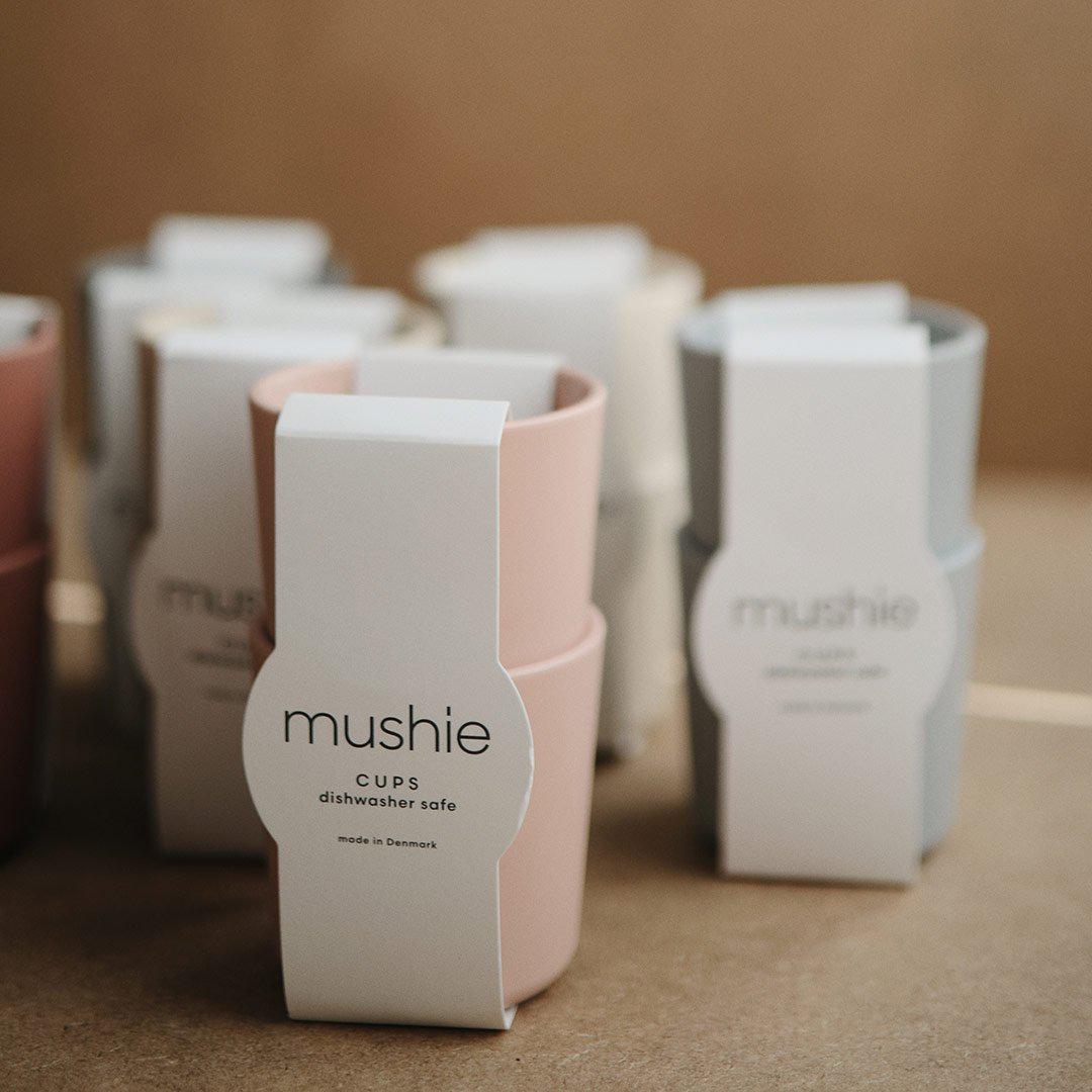 Mushie Dinnerware Cups - Blush - 2 Pack - Image 3