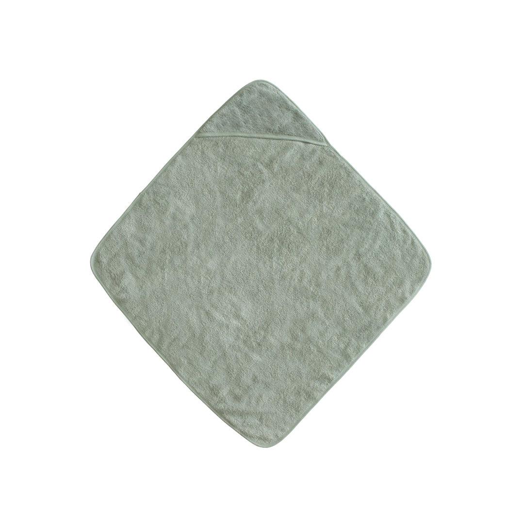 Mushie Hooded Towel - Moss - Image 6