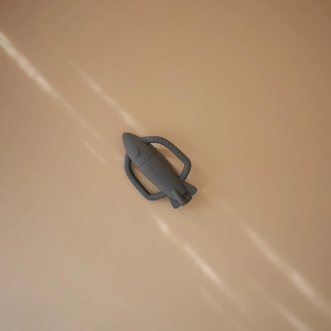 Mushie Rocket Rattle Teether - Image 3