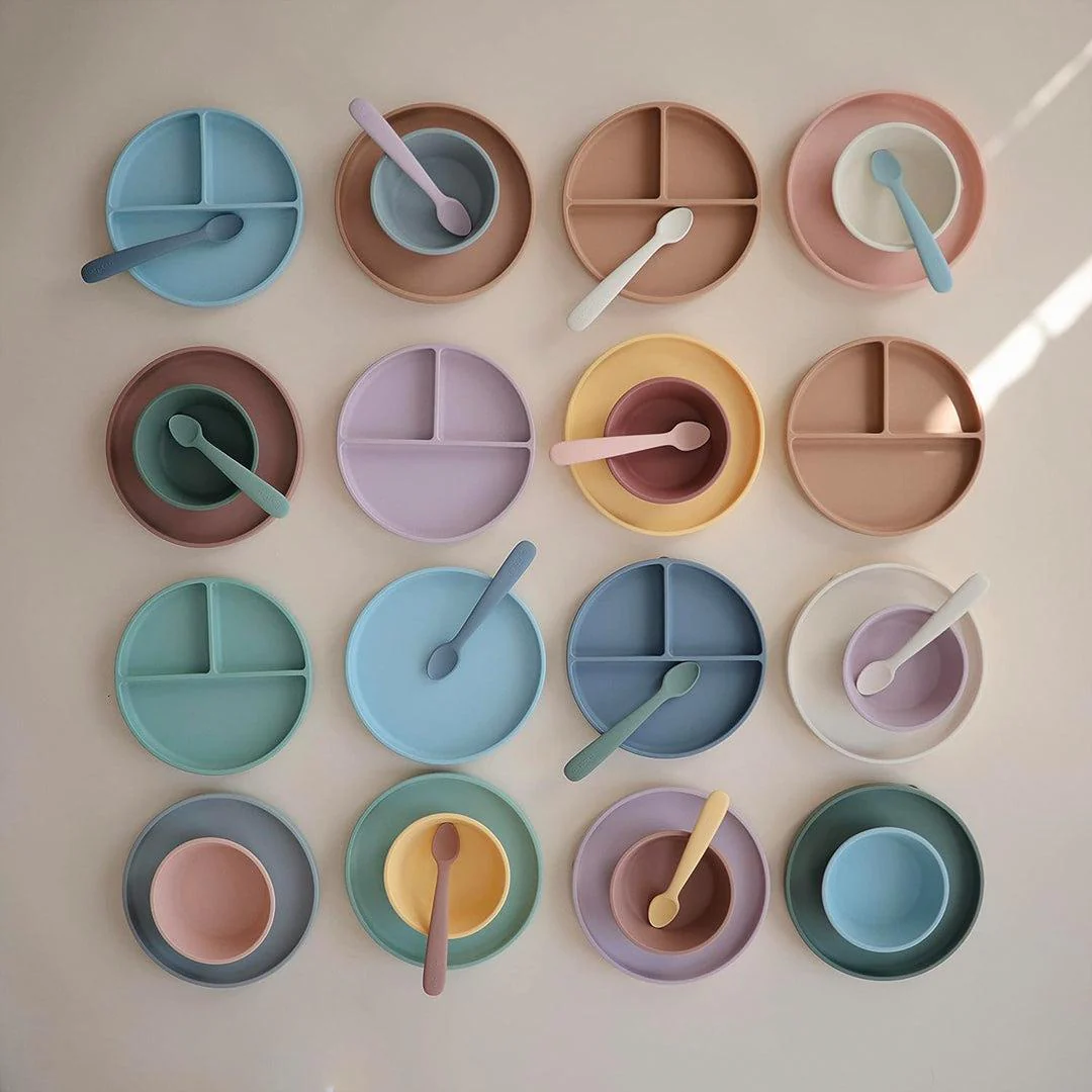 Mushie Silicone Plate - Tradewinds - Image 4