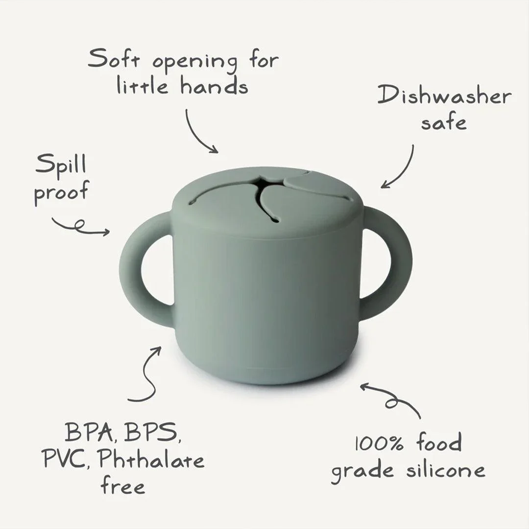 Mushie Silicone Snack Cup - Bees - Image 3