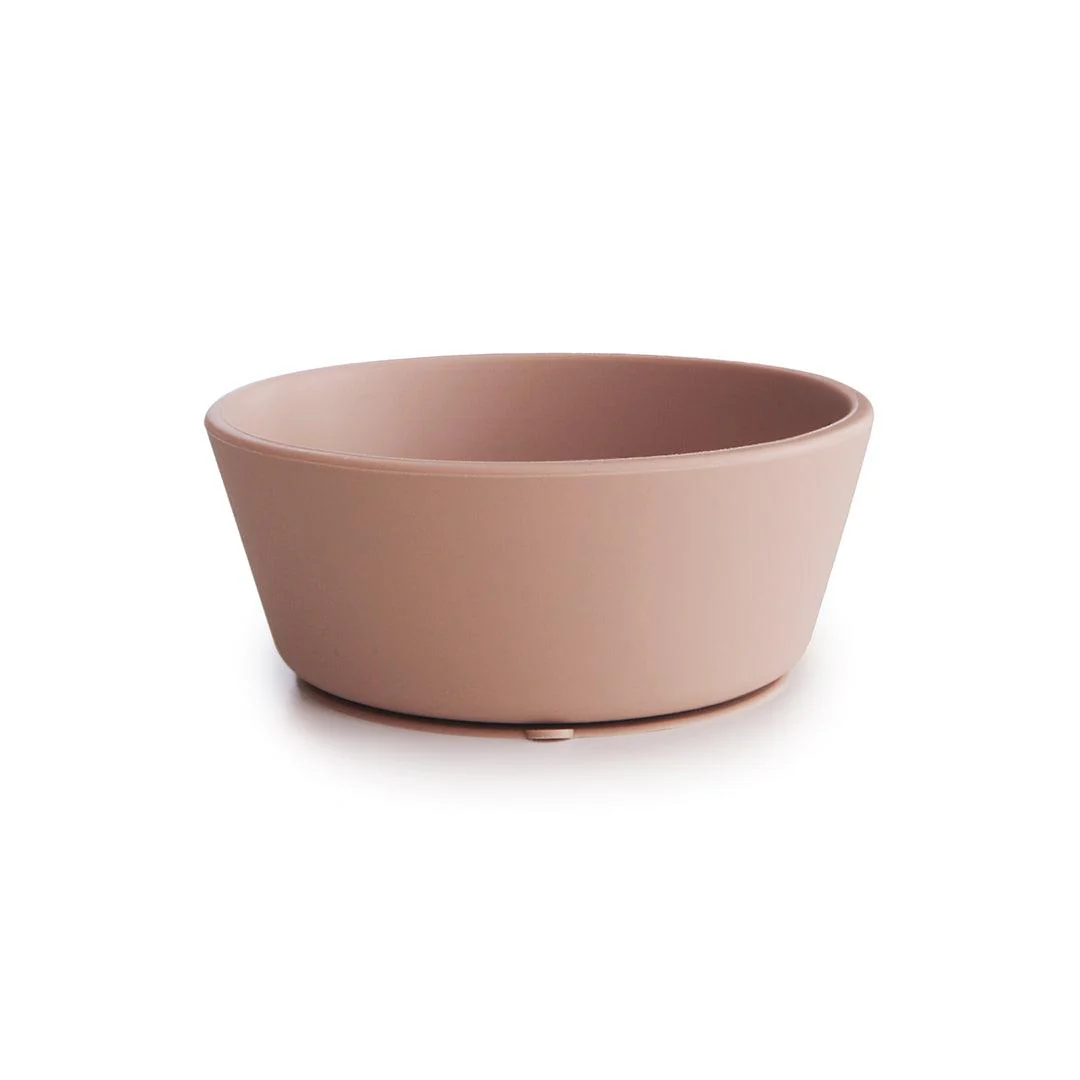 Mushie Silicone Suction Bowl - Blush - Image 5