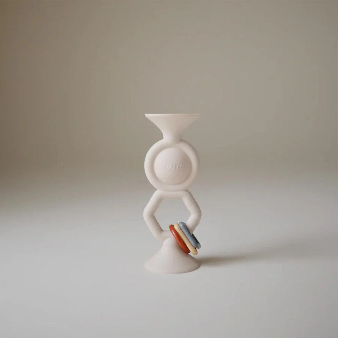 Mushie Suction Toy - Hexapop - Shifting Sand - Image 2