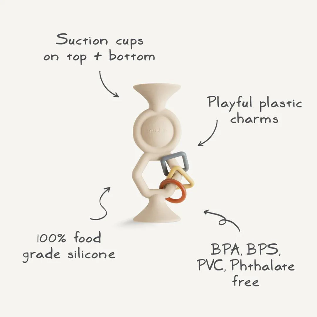 Mushie Suction Toy - Hexapop - Shifting Sand - Image 8