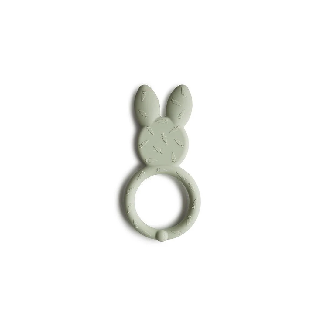 Mushie Teether - Bunny - Sage - Image 4