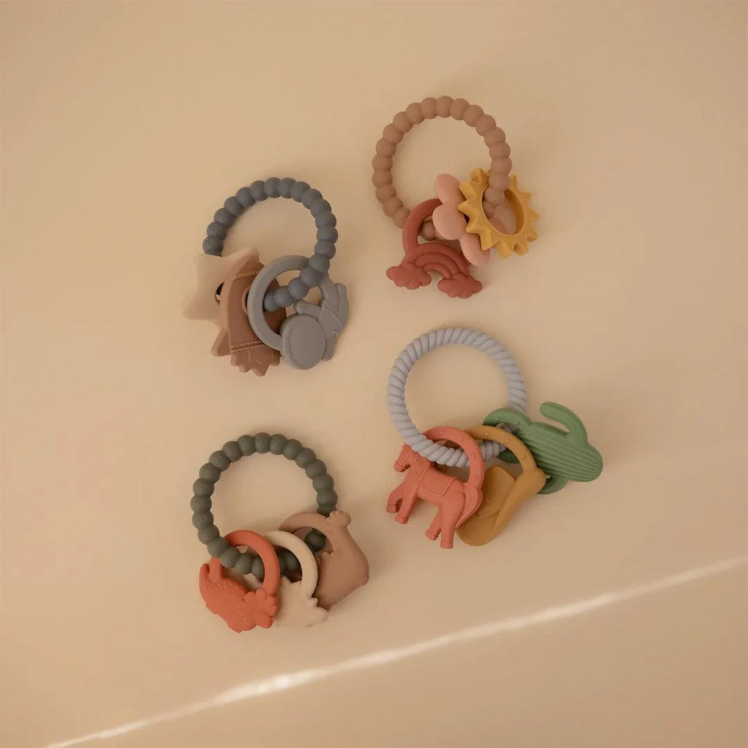Mushie Teething Ring - Western - Image 7