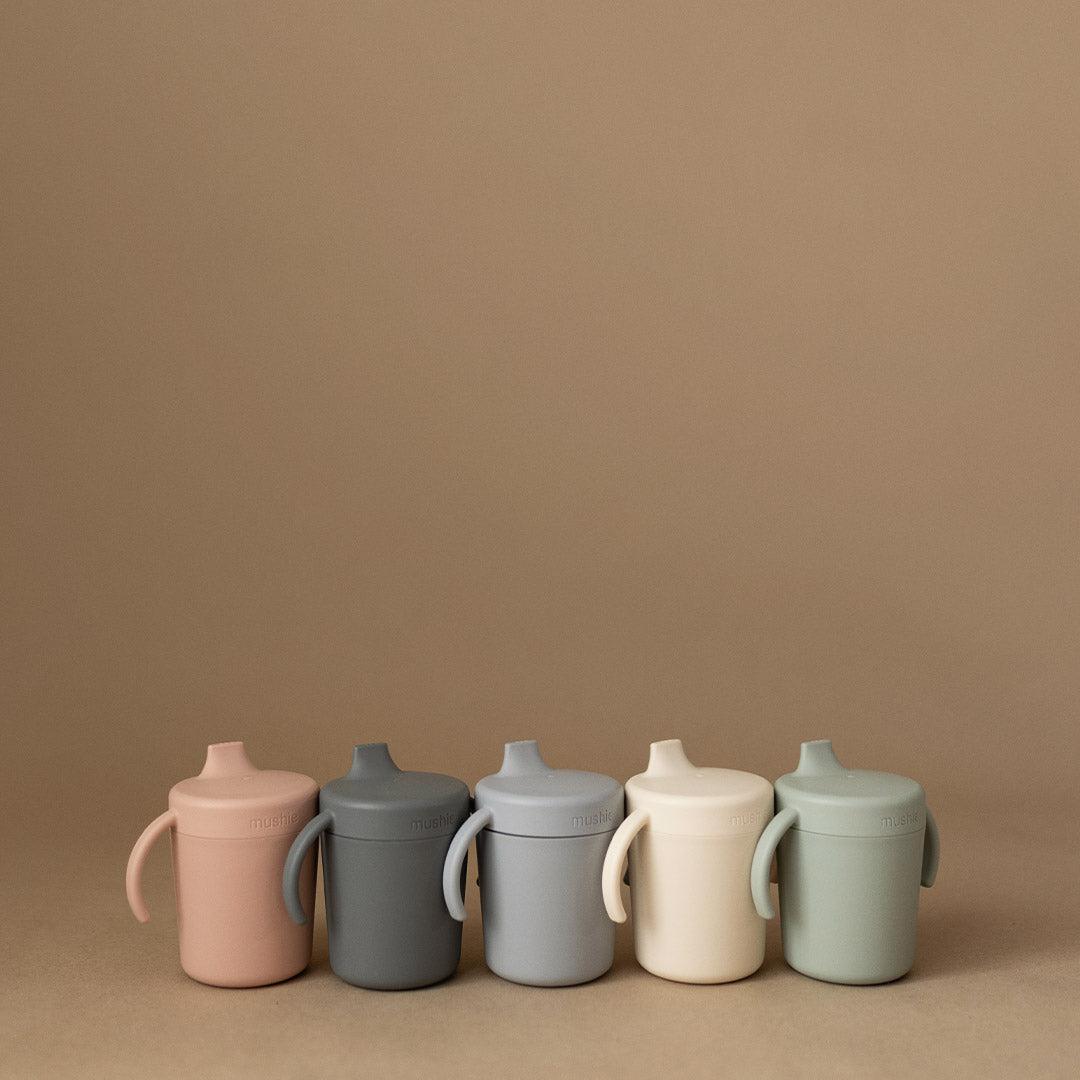 Mushie Trainer Sippy Cup  - Blush - Image 4