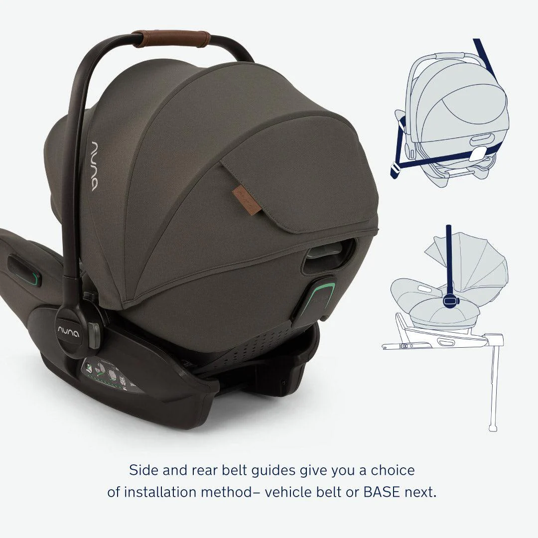 Nuna ARRA FLEX Car Seat - Caviar - Image 4